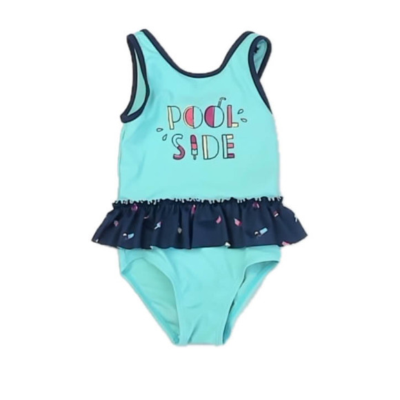 Joe Fresh Other - Joe Fresh Girls Aqua | Navy 1-piece Swimsuit size: 12-18 Months